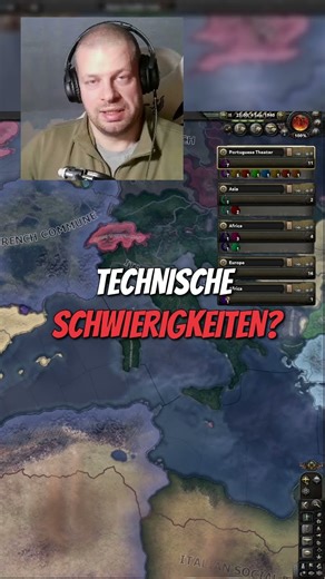 Technische Schwierigkeiten in Hearts of Iron IV? #shorts