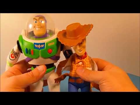 1995 DISNEYS TOY STORY BURGER KING SET OF 3 NOW ON VIDEO PROMOTIONAL COLLECTION MEAL TOYS REVIEW