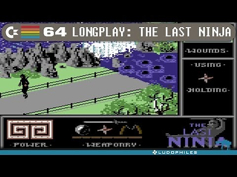 The Last Ninja C64 Longplay [129] Full Playthrough / Walkthrough (no commentary) #c64 #retrogaming
