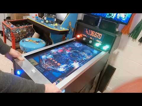 Fully outfitted virtual pinball machine with Cleveland Software Design Components