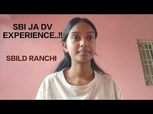 SBI JA DV EXPERIENCE | SBILD RANCHI | 03 JULY 2025 #sbi #sbiclerk #bankingexams #ibps