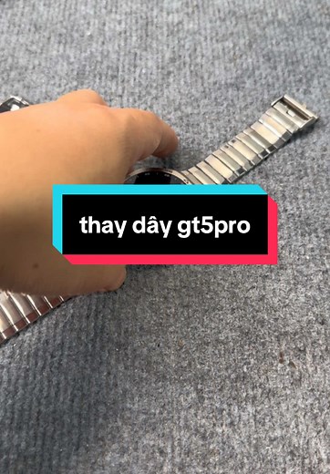 Hướng dẫn thay dây đồng hồ GT5 Pro cực dễ dàng