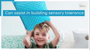 Bright Autism Hugger Pillow for Sensory Needs- Calming Vibrating Pillow for Kids. Therapy Relaxing Tool that Helps Children to Soothe Stress or Anxiety. The Perfect Sleep aid for a Sensory Room.