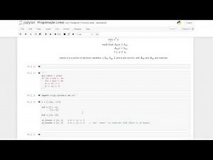 Aula: Exercício PL.1 (Programação Linear com Python)