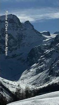 Pointe d'Orene - Walliser Alpen