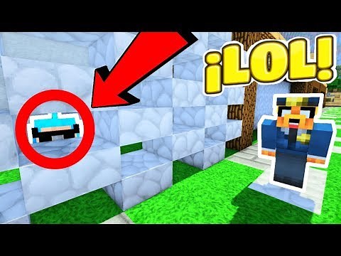 NUNCA ME PODRÁN ENCONTRAR EN EL ESCONDITE PERFECTO 😂 MINECRAFT TROLL