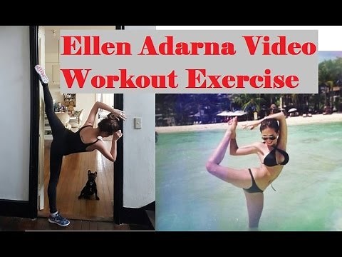 Ellen Adarna Video Workout Exercise