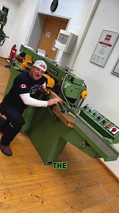 🛠️ Join Dusty as he explores the incredible four-sided moulder/planer used in window manufacturing and is on display at the Festool Museum in Germany. It highlights the exceptional drive for innovation and quality at the heart of our company's success from the beginning. The Dusty Lumber Co. Did you know that Festool was founded almost 100 years ago in 1925? Learn all about the company's history here: https://bit.ly/3Gwj5D9 | Festool