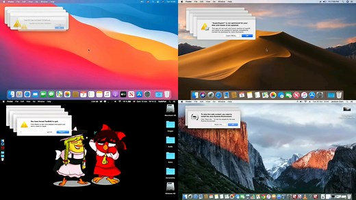 [搬运]Mac crazy error(对比版)