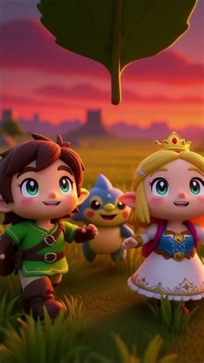 Chibi Link & Zelda’s Tiny Hyrule Adventure – TOO CUTE! ♡