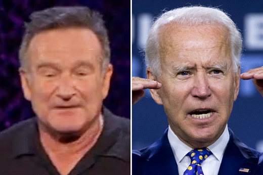 Robin Williams clip mocking Joe Biden in 2009 resurfaces on social media