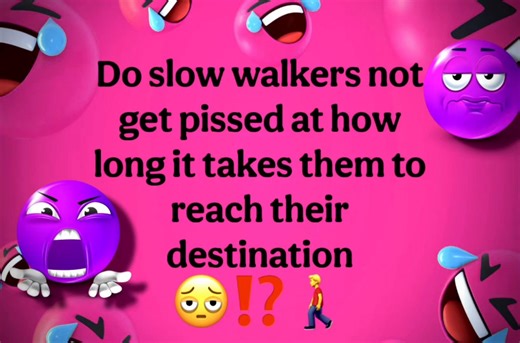 slow walkers be chill asf but damn I hate walking behind y’all | walker
