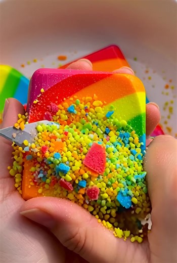 ASMR Soap Cutting: Satisfying Foam and Sounds