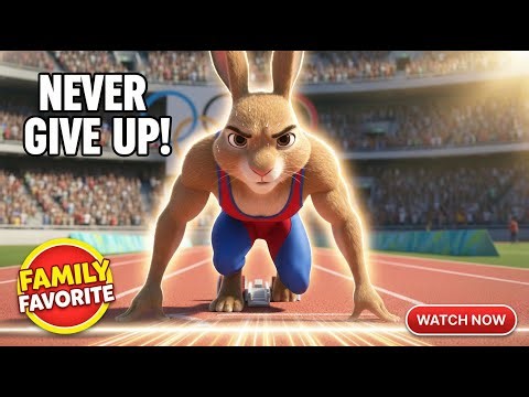 Fluffy Bunny’s Olympic Dream | Motivational Short Movie for Kids & Adults | Disney Like Music Video