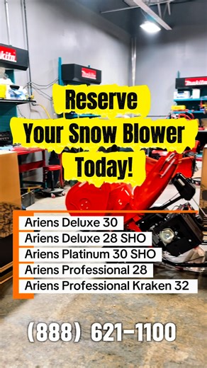 Turf Depot on Instagram: "➡ We Have More Snow Blowers Coming In Next Week! Reserve Your Snow Blower Today! ❄ Ariens Deluxe 30 ❄ Ariens Deluxe 28 SHO ❄ Ariens Platinum 30 SHO ❄ Ariens Professional 28 ❄ Ariens Professional Kraken 32 ❄ TORO Power Clear 821 QZE ❄ TORO Power Clear 518 ZE Call (888) 621-1100 or come to any of our 3 stores! 📍Salem | Hooksett | Londonderry #reserveyoursnowblower #snowblowersarein #ariens #toro #callnow #limitedstock #snowcleanup #nhsnow #nesnow"