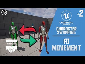 Unreal Engine 5 Tutorial - Character Switching Part 2: AI Movement