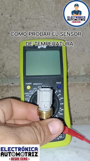 Cómo Probar el Sensor de Temperatura con Multímetro