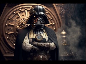 Star Wars as a Victorian Steampunk Movie - AI Generated
