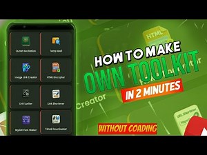 Make Your OWN TOOLKIT in Just 2 Minutes 🔥 | Without Coding | Create Professional Toolkit in 2025