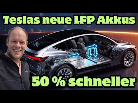 🤩 Unfassbar schnell 🚀 Tesla mit dem Quantensprung in der Akkutechnik 🔥 neue LFP Akkus kommen