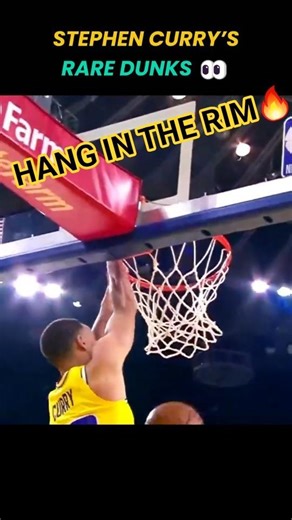 How Many Times Has Steph Curry Actually Dunked #nba #facts #shorts