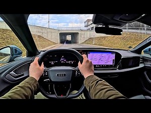 2025 Audi A5 Avant [ 2.0l TDI MHEV plus 150kW ] | POV Test Drive