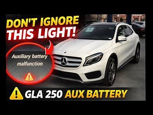 MERCEDES-BENZ GLA250 AUXILIARY BATTERY REPLACEMENT TUTORIAL (2015) - EASY & STEP-BY-STEP!