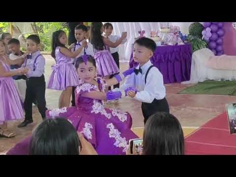 Shortened Cotillion Dance for 7th Birthday!