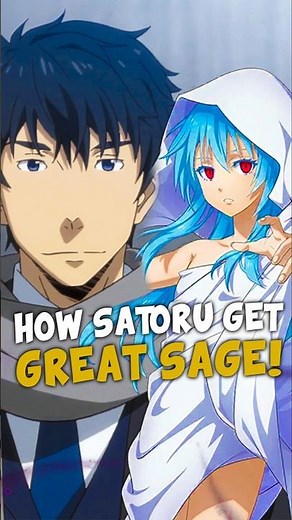 How Satoru Get Great Sage! #anime #rimurutempest #tensura #rimuru
