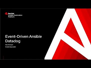 Event-Driven Ansible And Datadog