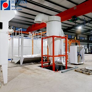 [Hot Item] Automatic Powder Coating Line Spray Booth with Pretreatment System