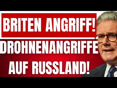 BRITEN starten DROHNENANGRIFFE gegen RUSSLAND! - RUSSLAND kündigt GEGENSCHLAG an!