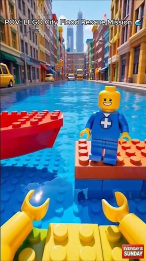 POV: LEGO City Flood Rescue Mission 🌊