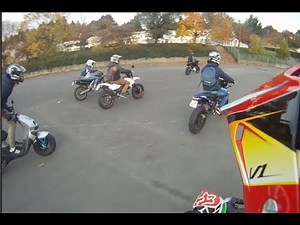 BALADE 50cc avec des Chutes + gros délires