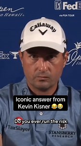 Ain’t no hobby 😂 Four years ago, Kisner dropped this iconic answer at the Sony Open in Hawaii. (📹 PGA TOUR) | Golf on CBS