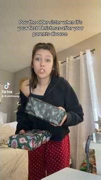 Pov the older sister when it’s your first Christmas after your parents divorce