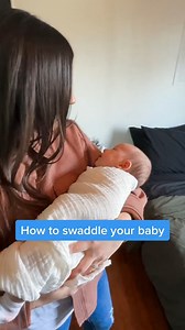 Swaddling a baby helps them feel snug, warm, and secure. Here are seven easy steps to help you learn how to swaddle a baby safely. | Enfamil