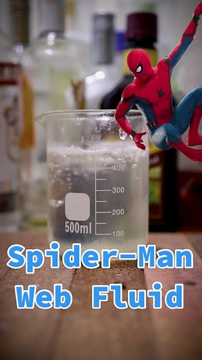 Spider-Man Web Fluid Recipe for Marvel Fans