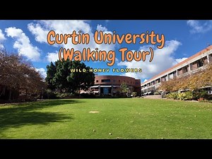 🎓 Curtin University 🇦🇺 Walking Tour | Perth, Australia Campus Tour 2025