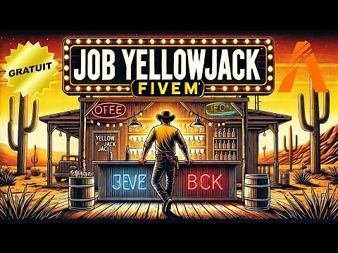 FIVEM │ JOB YELLOW JACK + MLO FULL OX GRATUIT │ TUTO GTA 5 RP