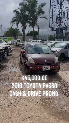 2010 Toyota Passo for Sale in Lusaka - Cash & Drive Promo