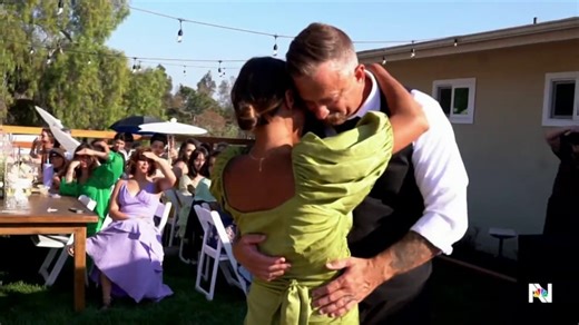 Bride surprises parents at her wedding with emotional first dance