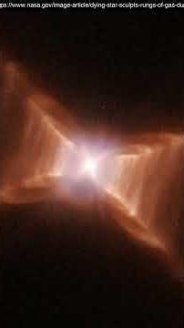 Dying Star Sculpts Rungs of Gas and Dust - Red Rectangle | NASA Podcast