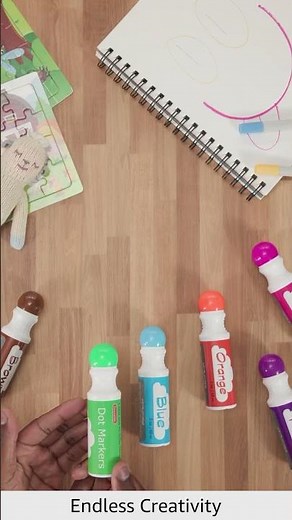 Dot Markers for Toddlers 🎨 | Mess-Free Washable Bingo Daubers Review (8 Colors Art Kit)