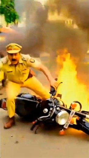 How the Bullet rider fell 🤮😲🏍️🛵😅😂😝#Funny #Trending