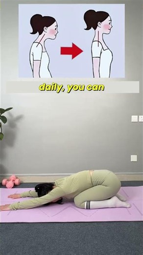 Fix Rounded Shoulders, Hunched Back & Forward Head | 3-Minute Daily Posture Routine