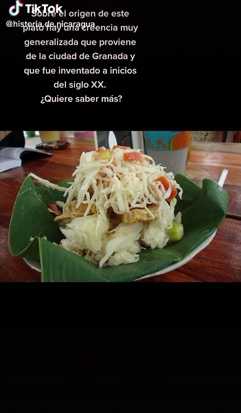 Origen del Vigorón en Granada, Nicaragua