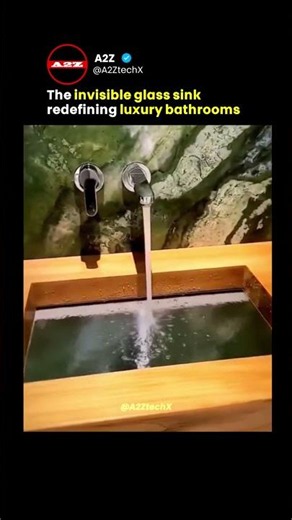 This Incredible Sink Makes Water Disappear