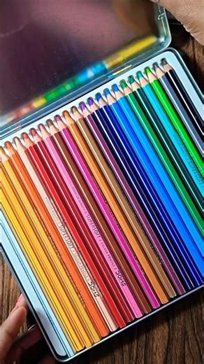 Dom's super soft pencil colour unboxing #shorts #art #unboxing #pencilcolour