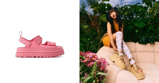 UGG春夏「涼鞋」8雙推薦：寶寶藍夢幻新色，「Hanni同款」厚底鞋顯瘦！ | Bella.tw儂儂